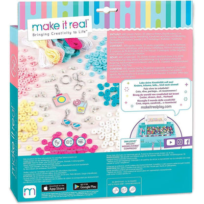 make it real Heishi-Perlenarmbänder, Bastelset, DIY Schmuckset