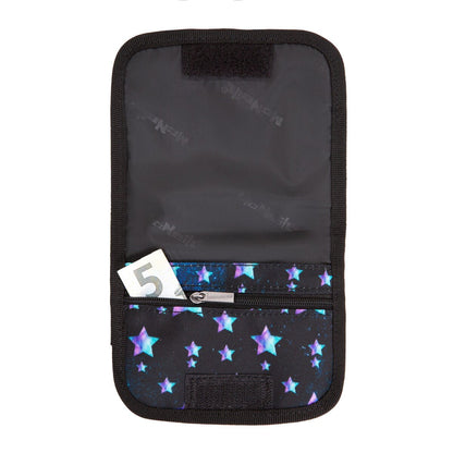 McNeill Brustbeutel Star Night Kinderbrustbeutel mit Klarsichtfenster 10 × 12 cm