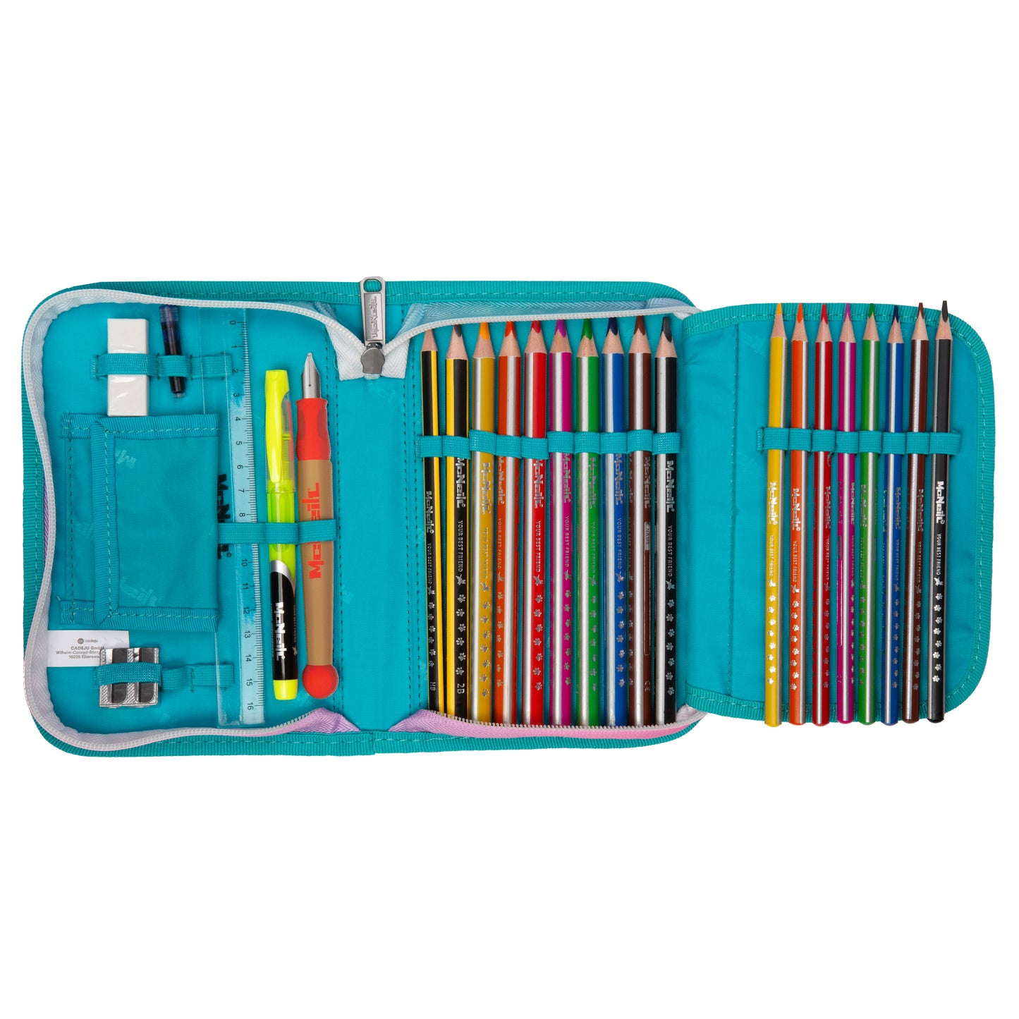 McNeill Etui gefüllt, mit 1 Klappe Gradient Blueberry