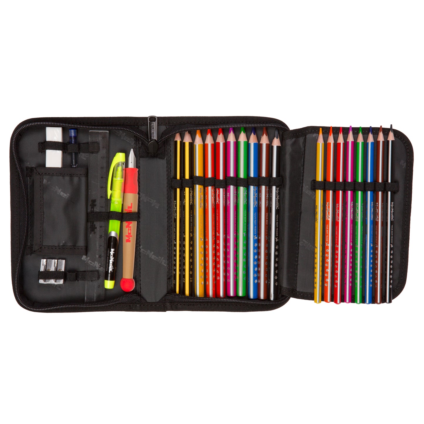 McNeill Etui gefüllt, mit 1 Klappe Gradient Grass