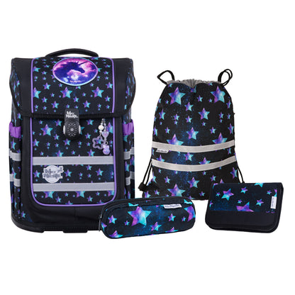 MCNeill Schulranzen Set Ergo Compacto 5tlg. Star Night