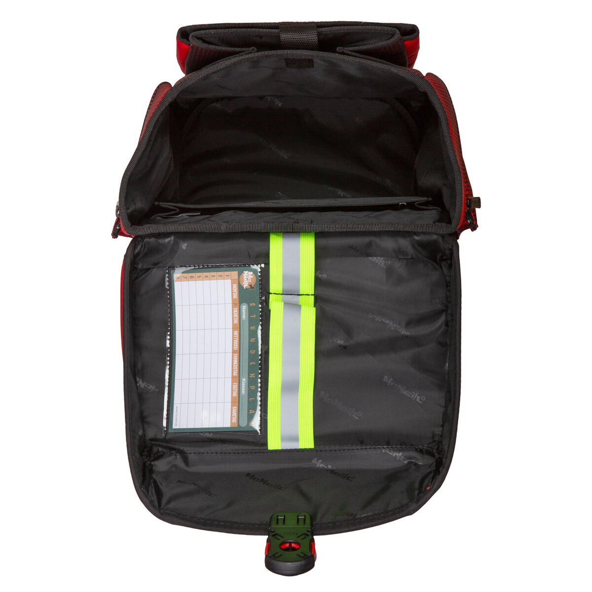 MCNeill Schulranzen Set Perfecto 5tlg. Gradient Cranberry