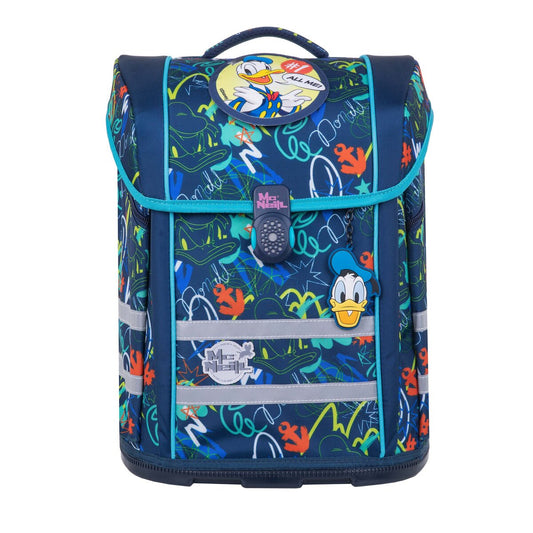 MCNeill Schulranzen Set Perfecto 5tlg. Disney Donald Duck