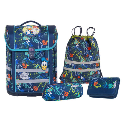 MCNeill Schulranzen Set Perfecto 5tlg. Disney Donald Duck