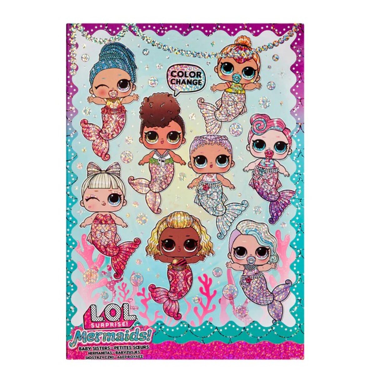 MGA Entertainment L.O.L. Surprise Mermaids! Baby Sisters, sortiert