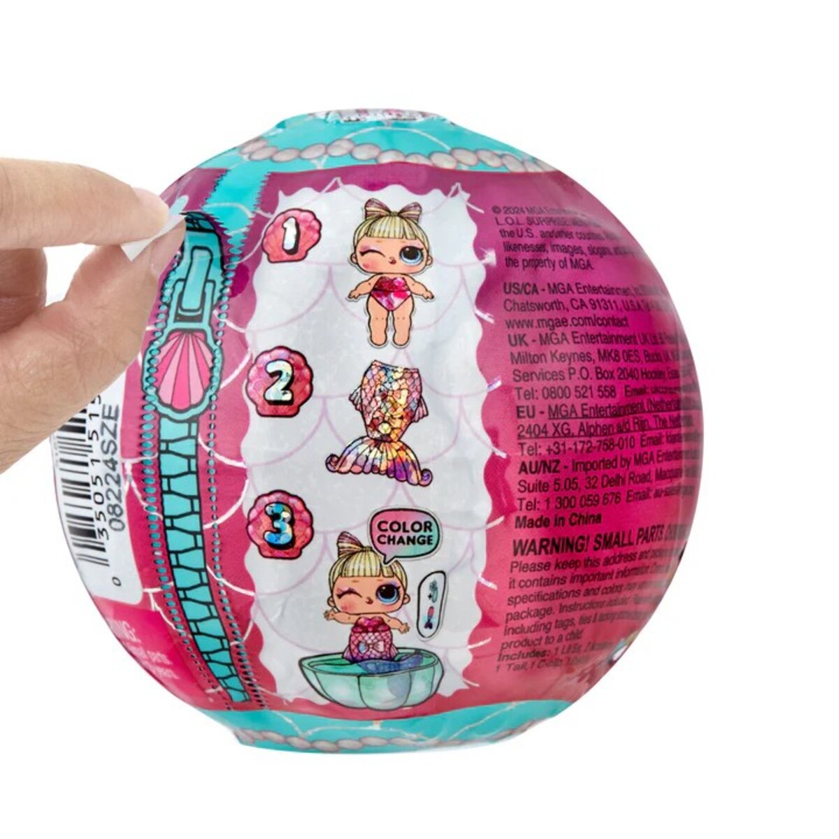 MGA Entertainment L.O.L. Surprise Mermaids! Baby Sisters, sortiert
