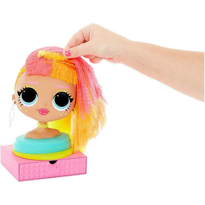 MGA Entertainment L.O.L. Surprise! O.M.G. Styling Head Neonlicious