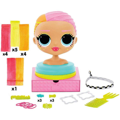 MGA Entertainment L.O.L. Surprise! O.M.G. Styling Head Neonlicious