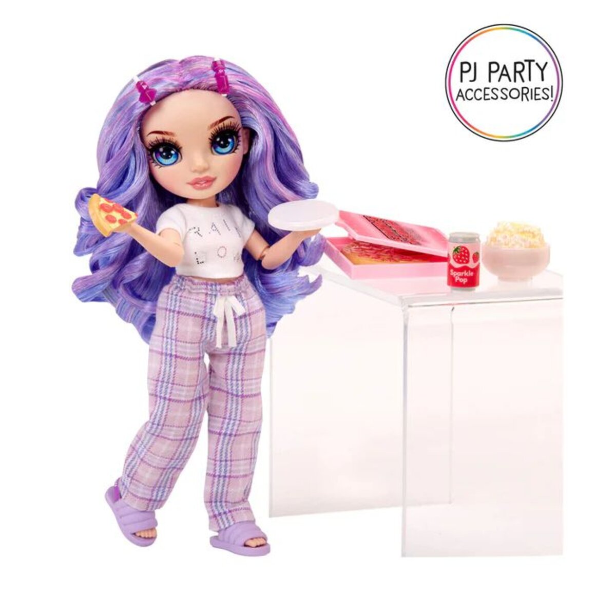 MGA Entertainment Rainbow High Junior High PJ Party Fashion Doll - Violet (Purple)