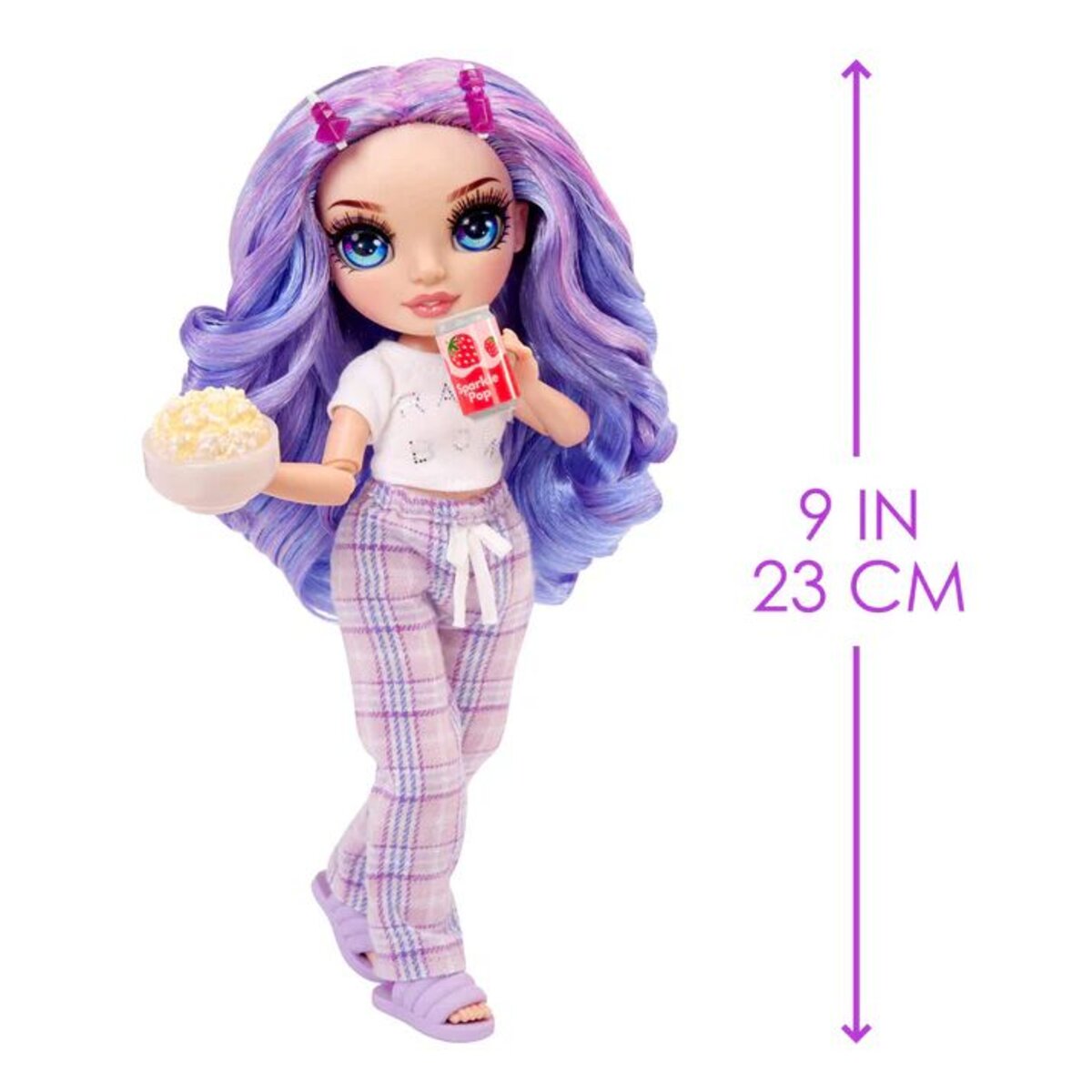 MGA Entertainment Rainbow High Junior High PJ Party Fashion Doll - Violet (Purple)