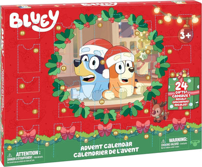 Moose Toys - BLUEY-Adventskalender mit Mini-Spielfiguren