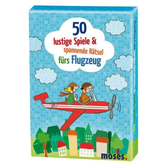 moses. 50 lustige Spiele und spannende Rätsel fürs Flugzeug