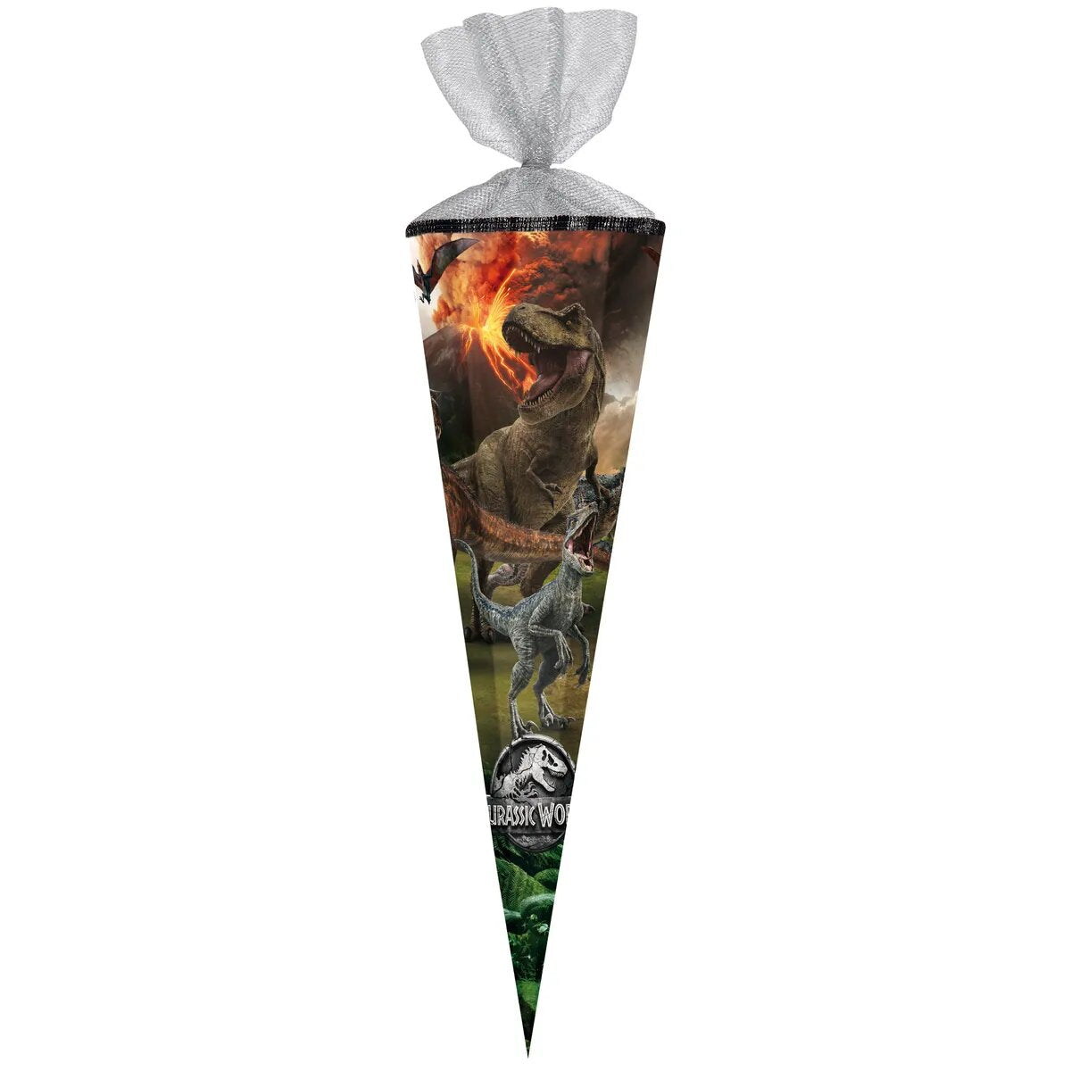 Nestler Schultüte Jurassic World mit Tüll, 85 cm, eckig