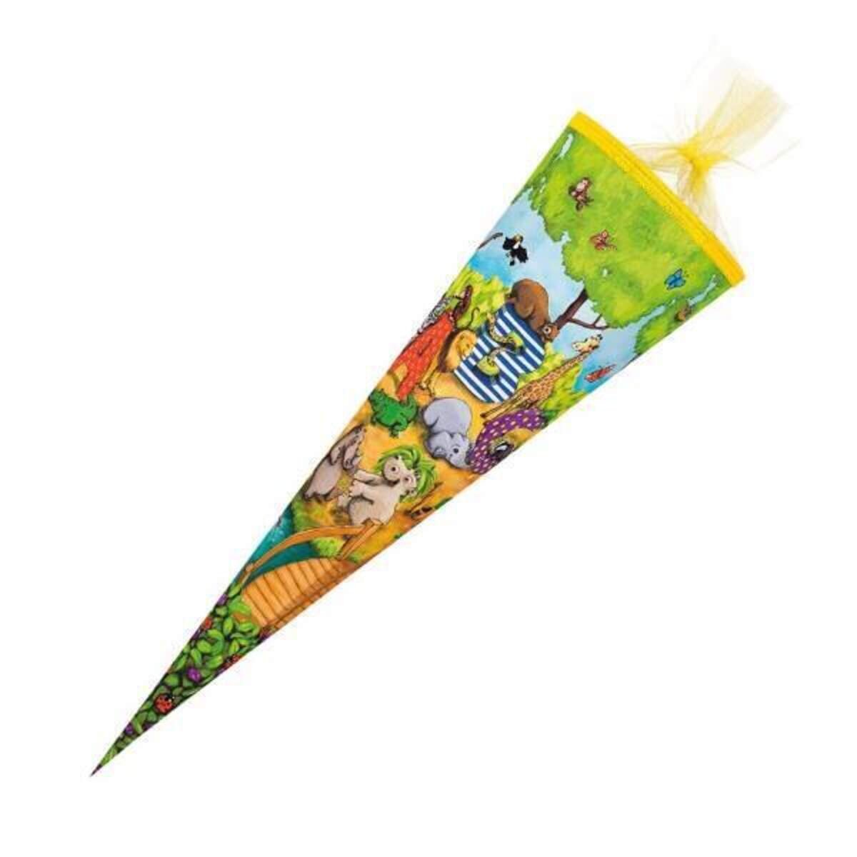 Nestler Schultüte Tier-ABC, 85 cm, eckig