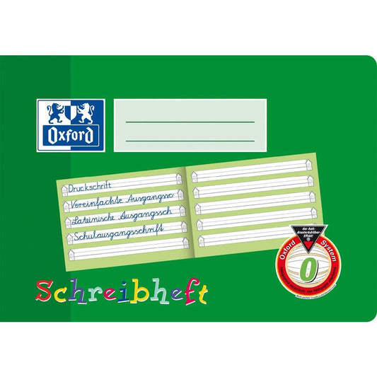 Oxford Schreibheft A5 Lin.0 Querformat 16 Blatt, SCRIBZEE®