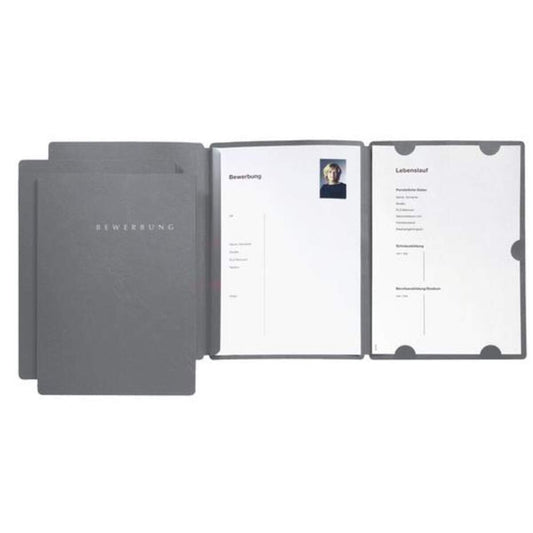 Pagna Bewerbungsmappe "Select" grau