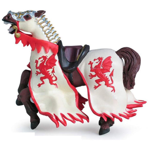 Papo 39388 Pferd des Drachenkönigs, rot