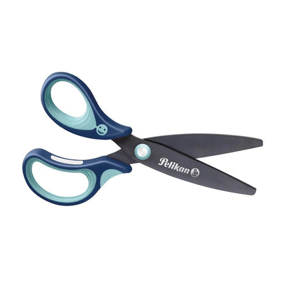 Pelikan griffix® Ergonomische Schulschere blau 14 cm links
