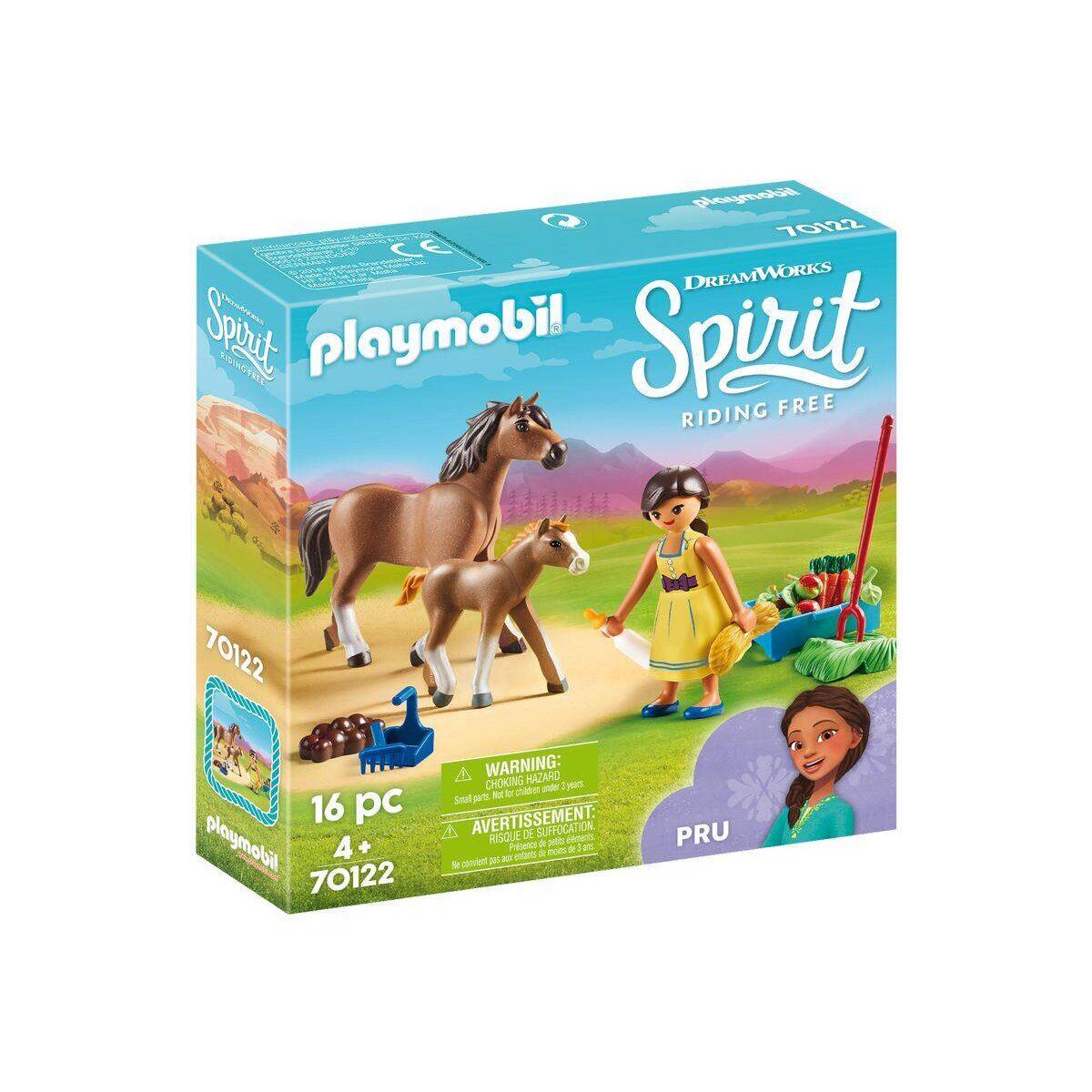 PLAYMOBIL® 70122 Spirit Riding Free Pru mit Pferd und Fohlen