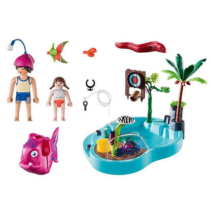 PLAYMOBIL® 70610 Family Fun Spaßbecken mit Wasserspritze