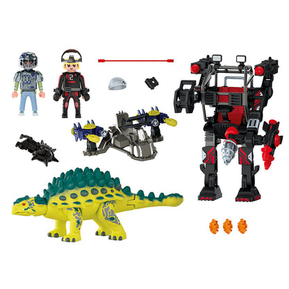 PLAYMOBIL® 70626 Dino Rise - Saichania: Abwehr des Kampfläufers