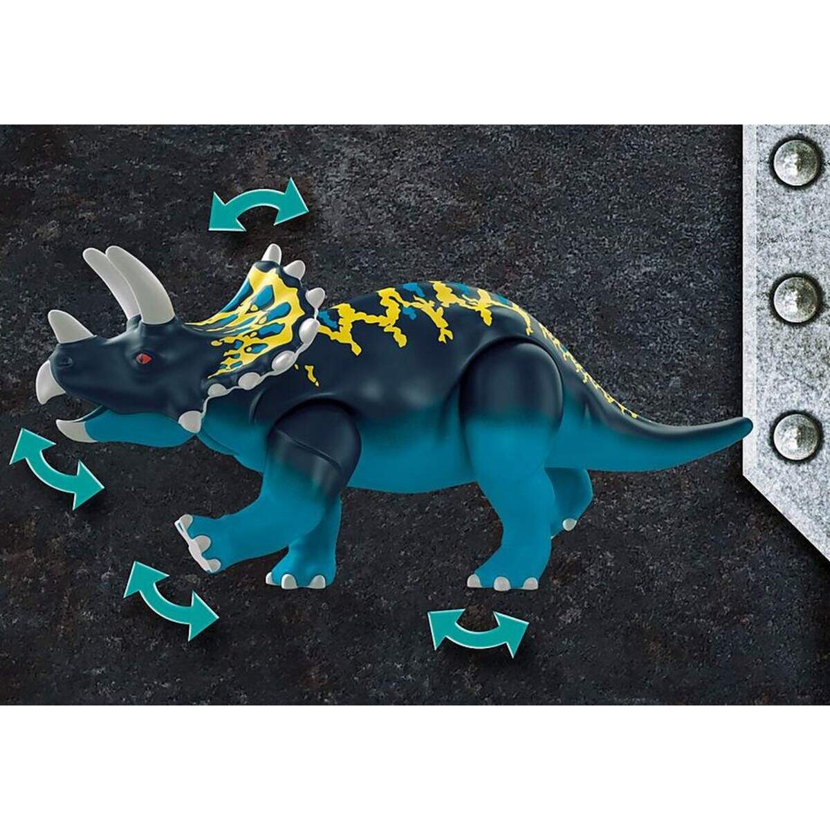 PLAYMOBIL® 70627 Dino Rise - Triceratops: Randale um die legendären Steine