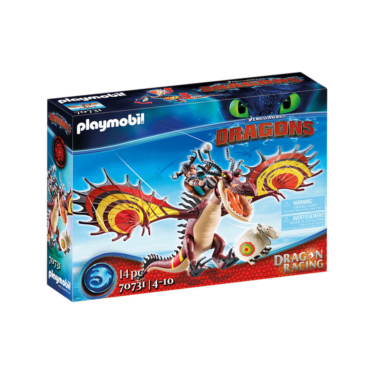 PLAYMOBIL® 70731 Dragon Racing  Dragon Racing: Rotzbakke und Hakenzahn