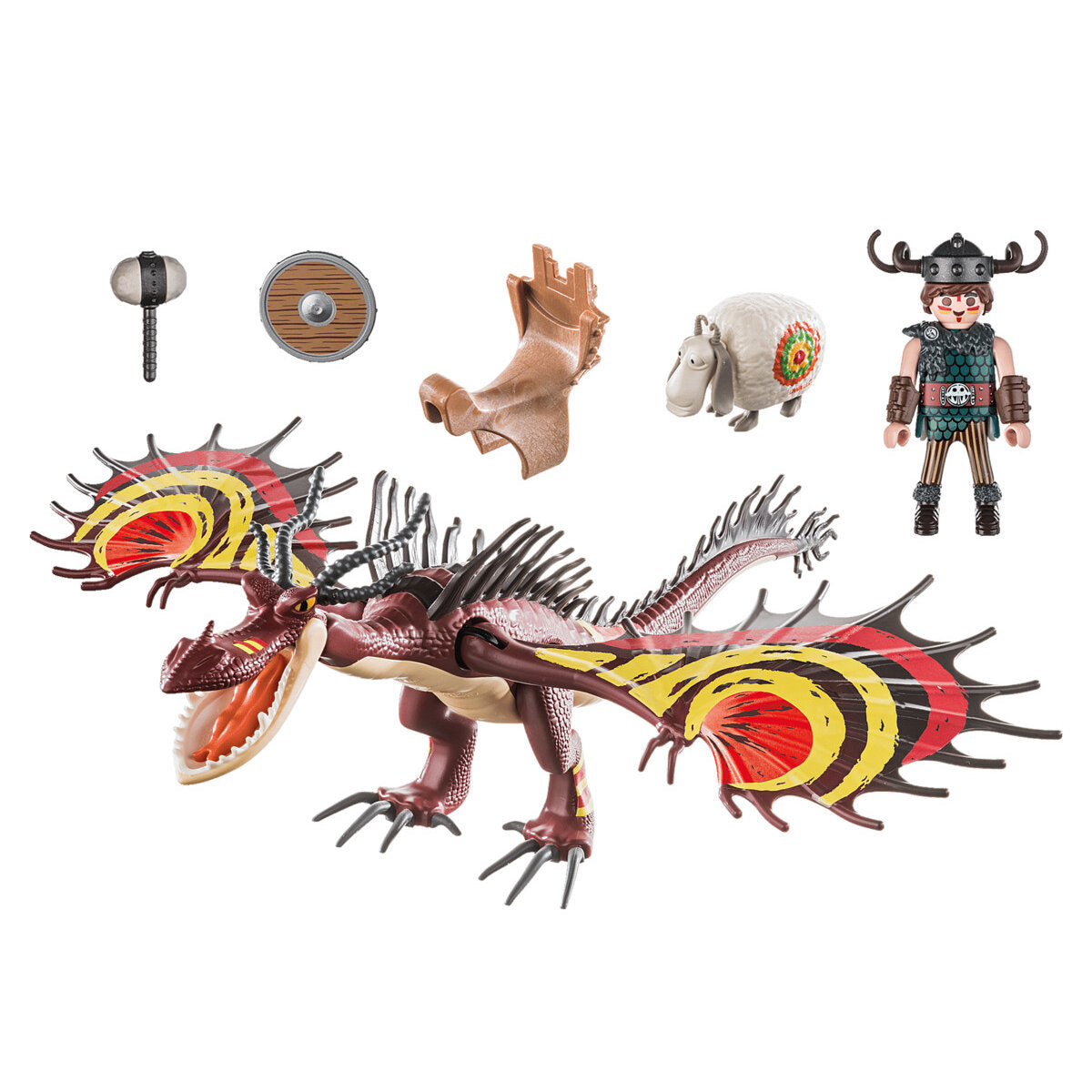 PLAYMOBIL® 70731 Dragon Racing  Dragon Racing: Rotzbakke und Hakenzahn