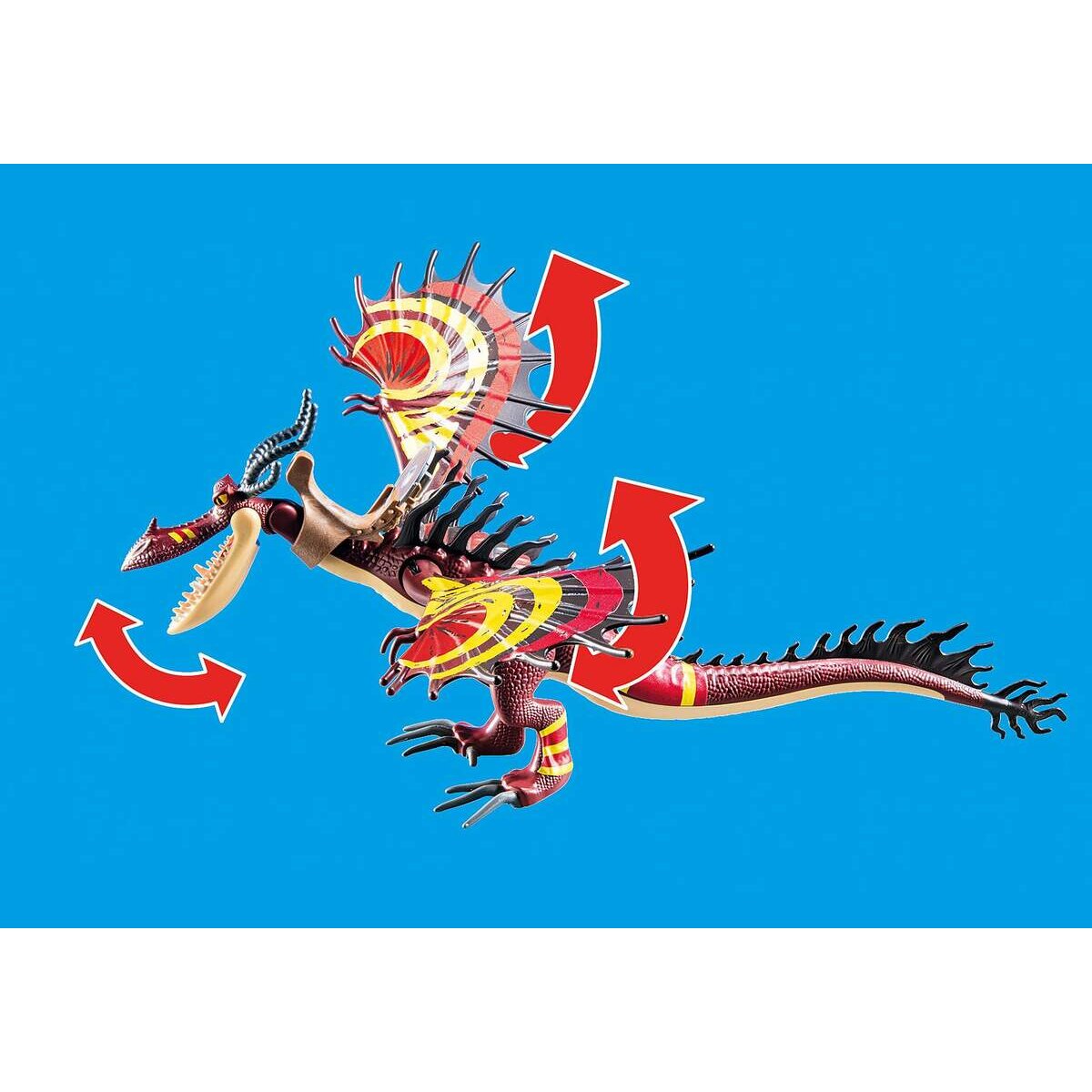 PLAYMOBIL® 70731 Dragon Racing  Dragon Racing: Rotzbakke und Hakenzahn