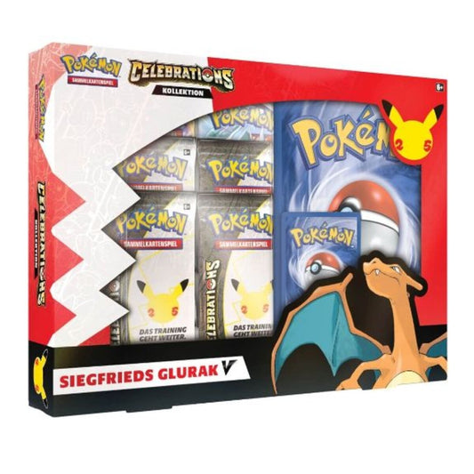 Pokemon 25th Anniversary V Box, 1 Stück, 2-fach sortiert