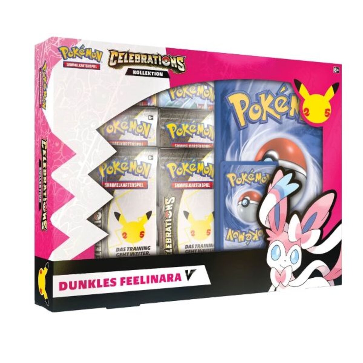 Pokemon 25th Anniversary V Box, 1 Stück, 2-fach sortiert