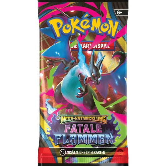 Pokemon Boosterpack Mega-Entwicklung - Fatale Flammen