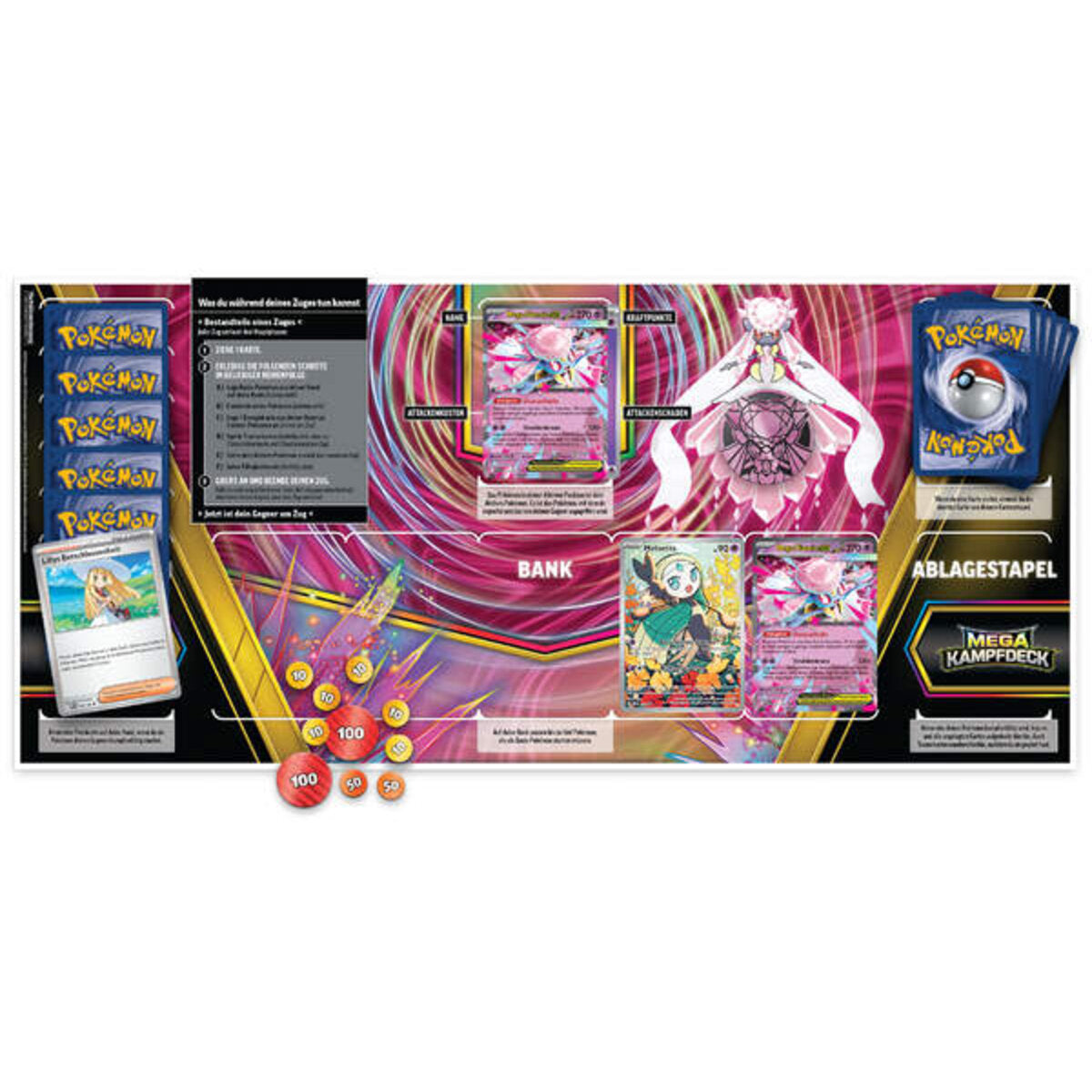 Pokemon Mega-Kampfdeck Mega-Diancie-ex / Mega-Kampfdeck Mega-Gengar-ex