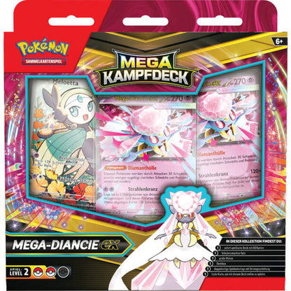 Pokemon Mega-Kampfdeck Mega-Diancie-ex / Mega-Kampfdeck Mega-Gengar-ex