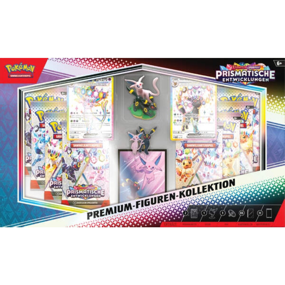 Pokemon Premium-Figuren-Kollektion Karmesin & Purpur - Prismatische Entwicklungen