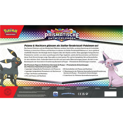 Pokemon Premium-Figuren-Kollektion Karmesin & Purpur - Prismatische Entwicklungen
