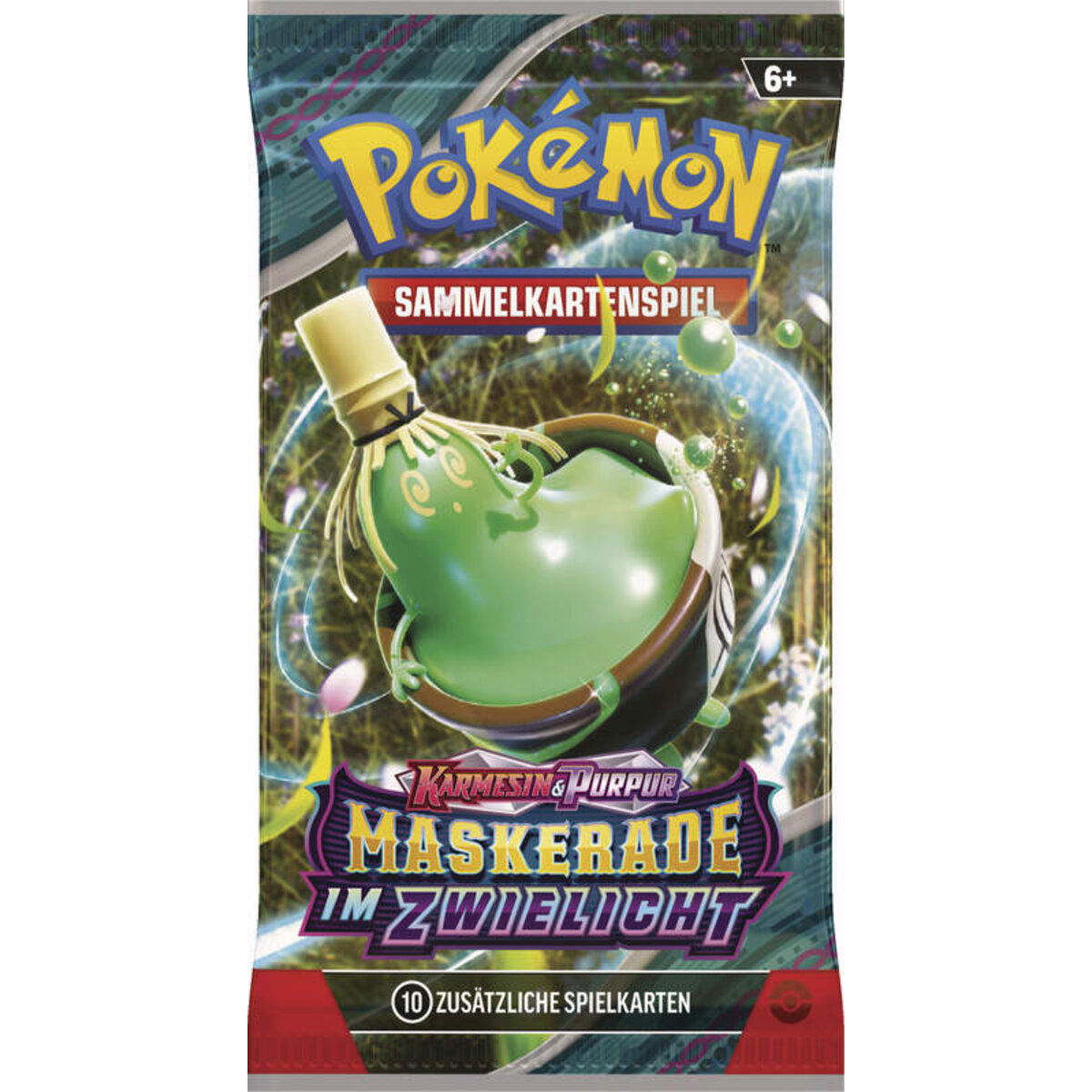 Pokemon Karmesin & Purpur - Maskerade im Zwielicht Booster, 1 Stück, Design sortiert