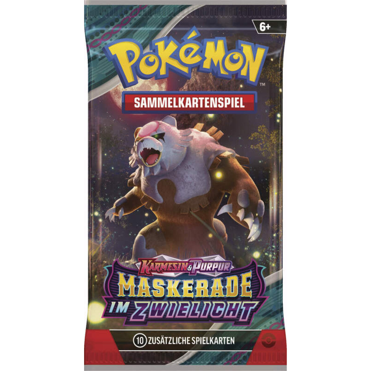 Pokemon Karmesin & Purpur - Maskerade im Zwielicht Booster, 1 Stück, Design sortiert