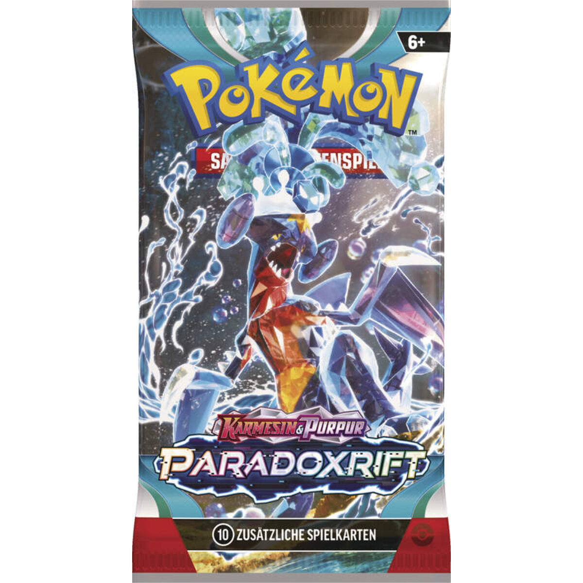 Pokemon Karmesin & Purpur - Paradoxrift Booster, 1 Stück, 4-fach sortiert