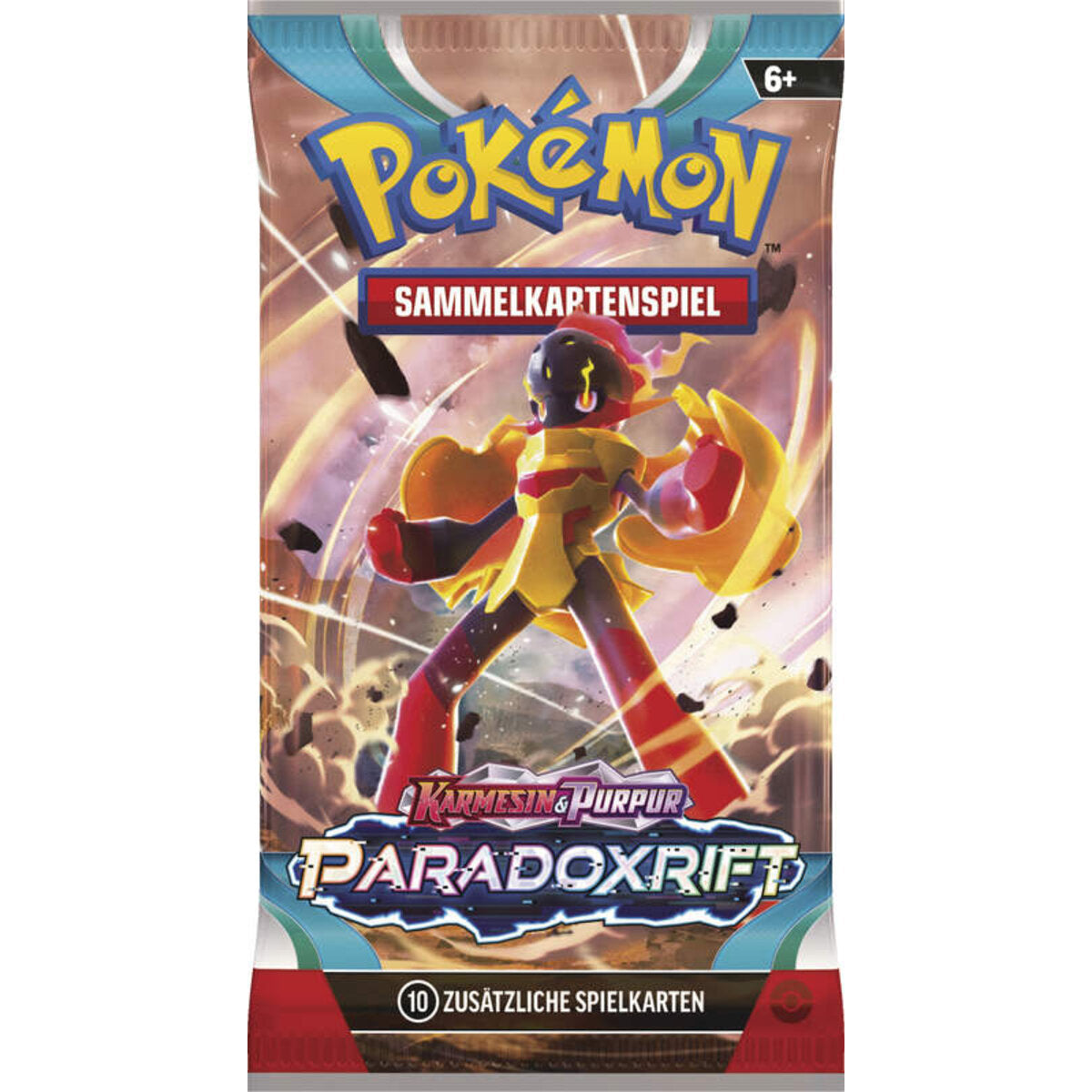 Pokemon Karmesin & Purpur - Paradoxrift Booster, 1 Stück, 4-fach sortiert