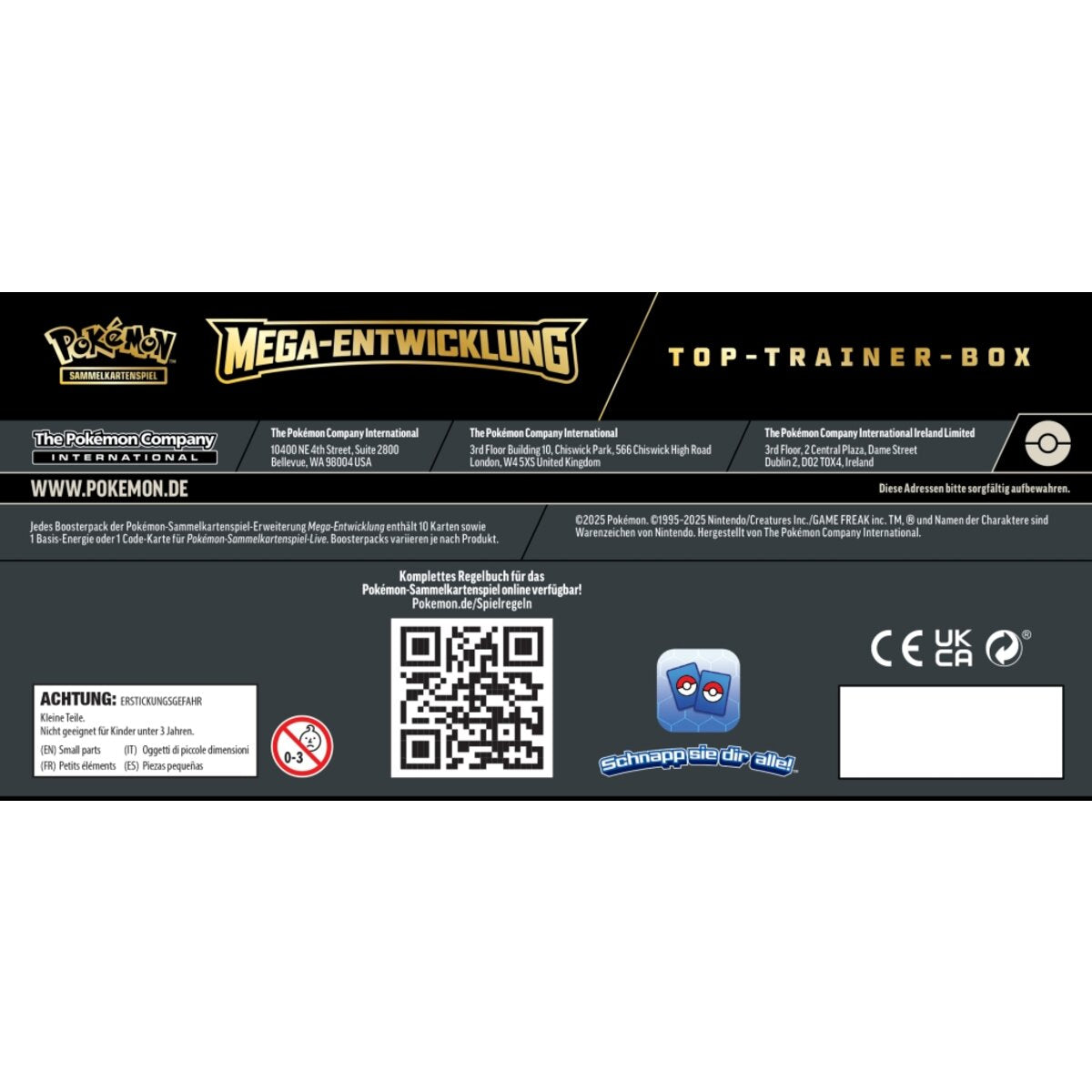 Pokemon Top-Trainer-Box Mega-Entwicklung: Mega-Guardevoir