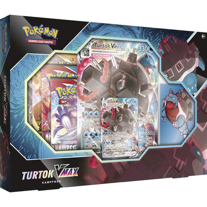 Pokemon VMAX Battlebox Bisaflor ODER Turtok 1 Stück, sortiert