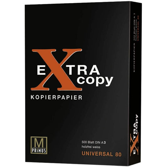 Primus Kopierpapier Extra Copy A3, weiß, 500 Blatt, 80 g/m²