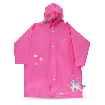 Regenponcho Unicorn rosa kompatibel mit allen Belmil Schulranzenmodellen