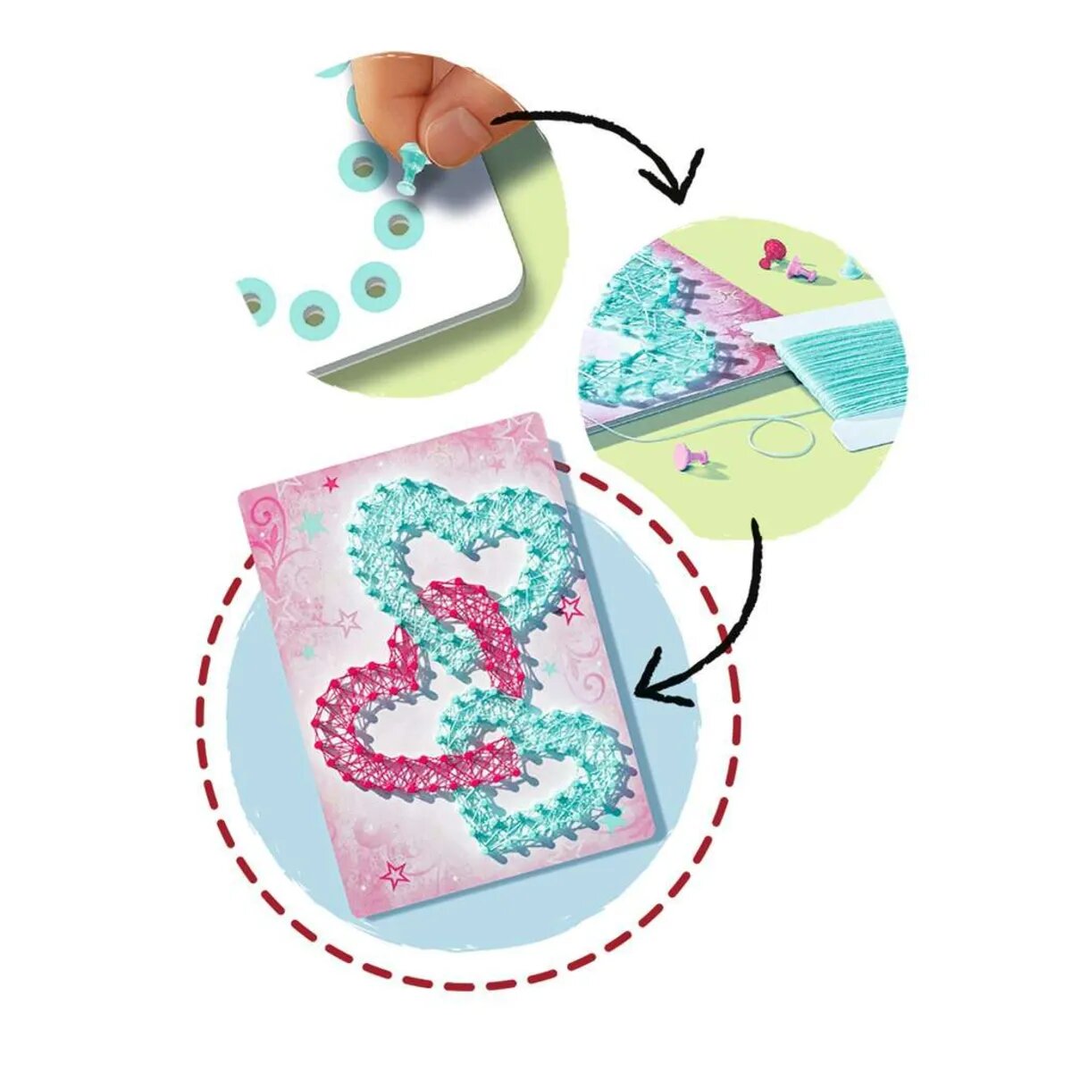 Ravensburger Be creative - String Art Heart