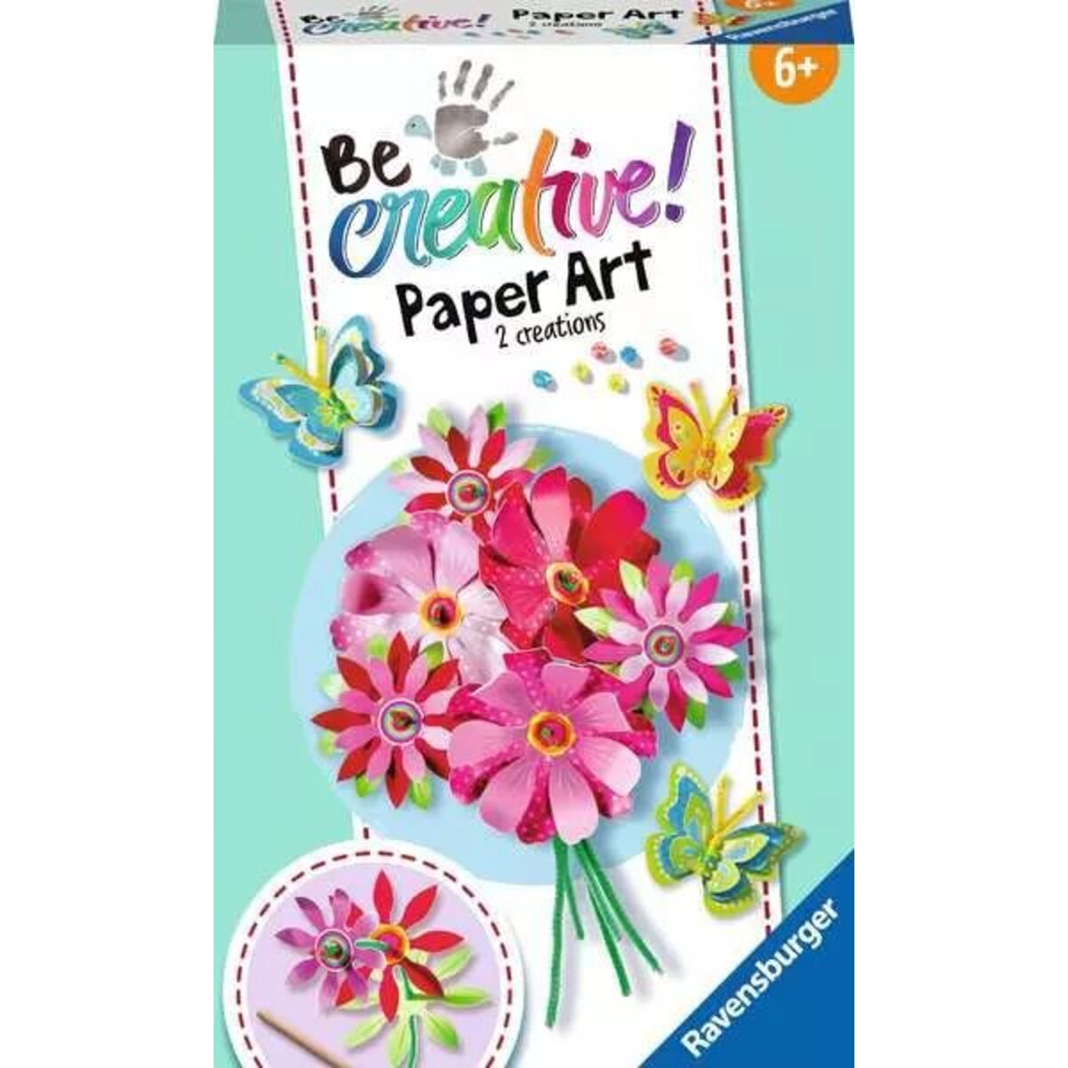 Ravensburger BeCreative Paper Art Flowers & Butterflies