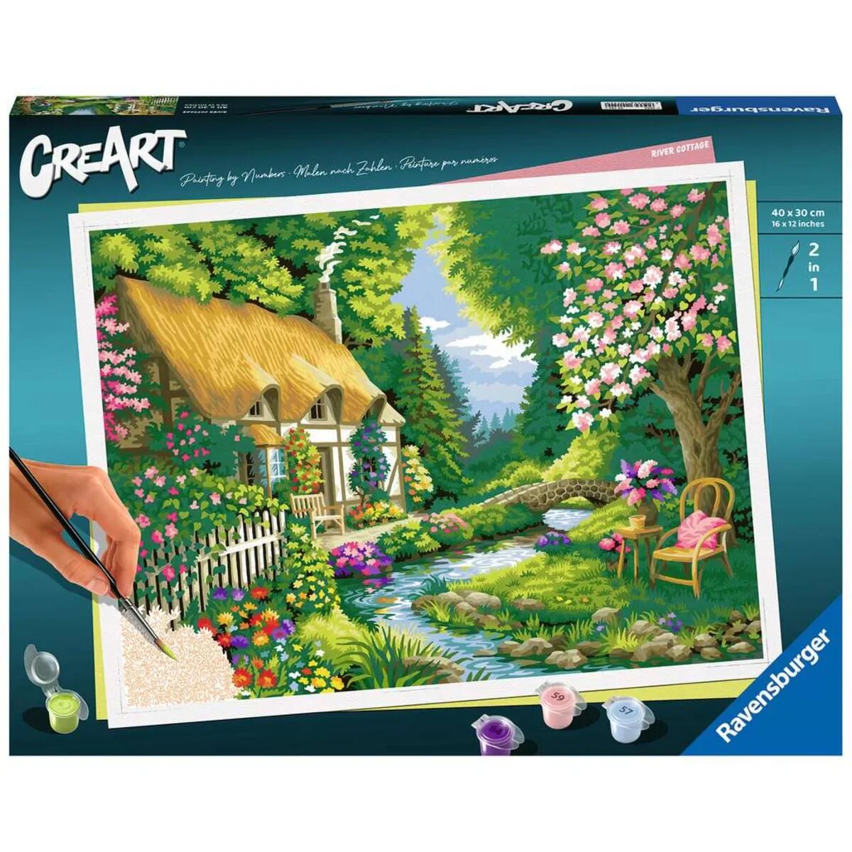 Ravensburger CreArt - River Cottage