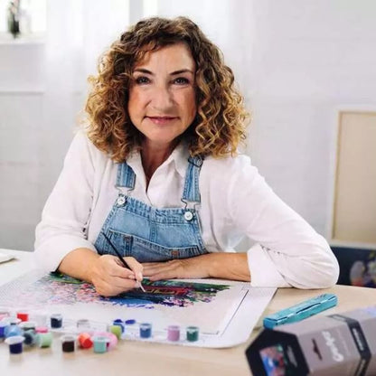 Ravensburger CreArt Malen nach Zahlen - Leinwand Japanische Kirschblüten