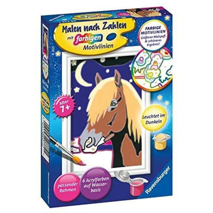 Ravensburger CreArt, Malen nach Zahlen - Treues Pferd