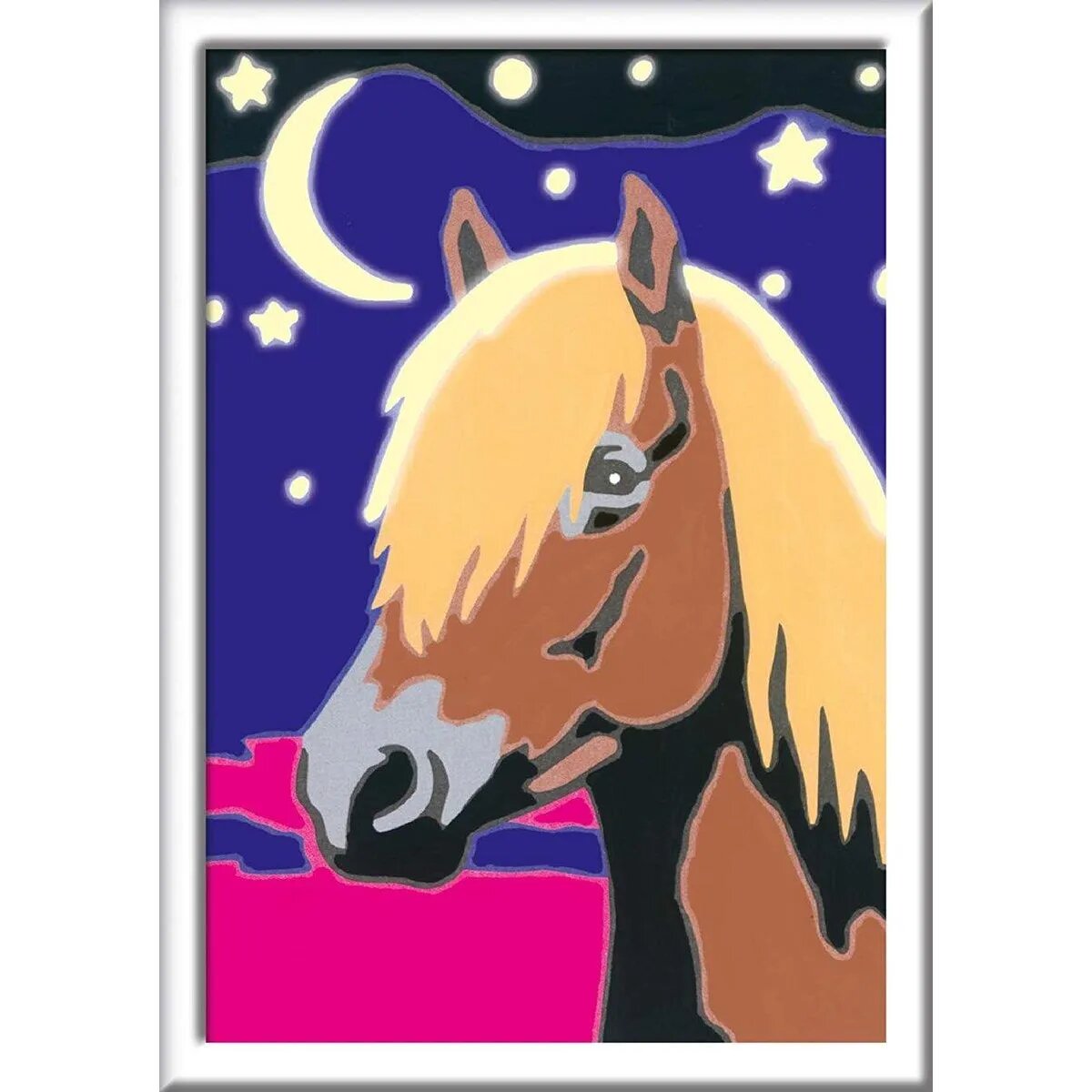 Ravensburger CreArt, Malen nach Zahlen - Treues Pferd